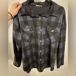 Flannel button Up